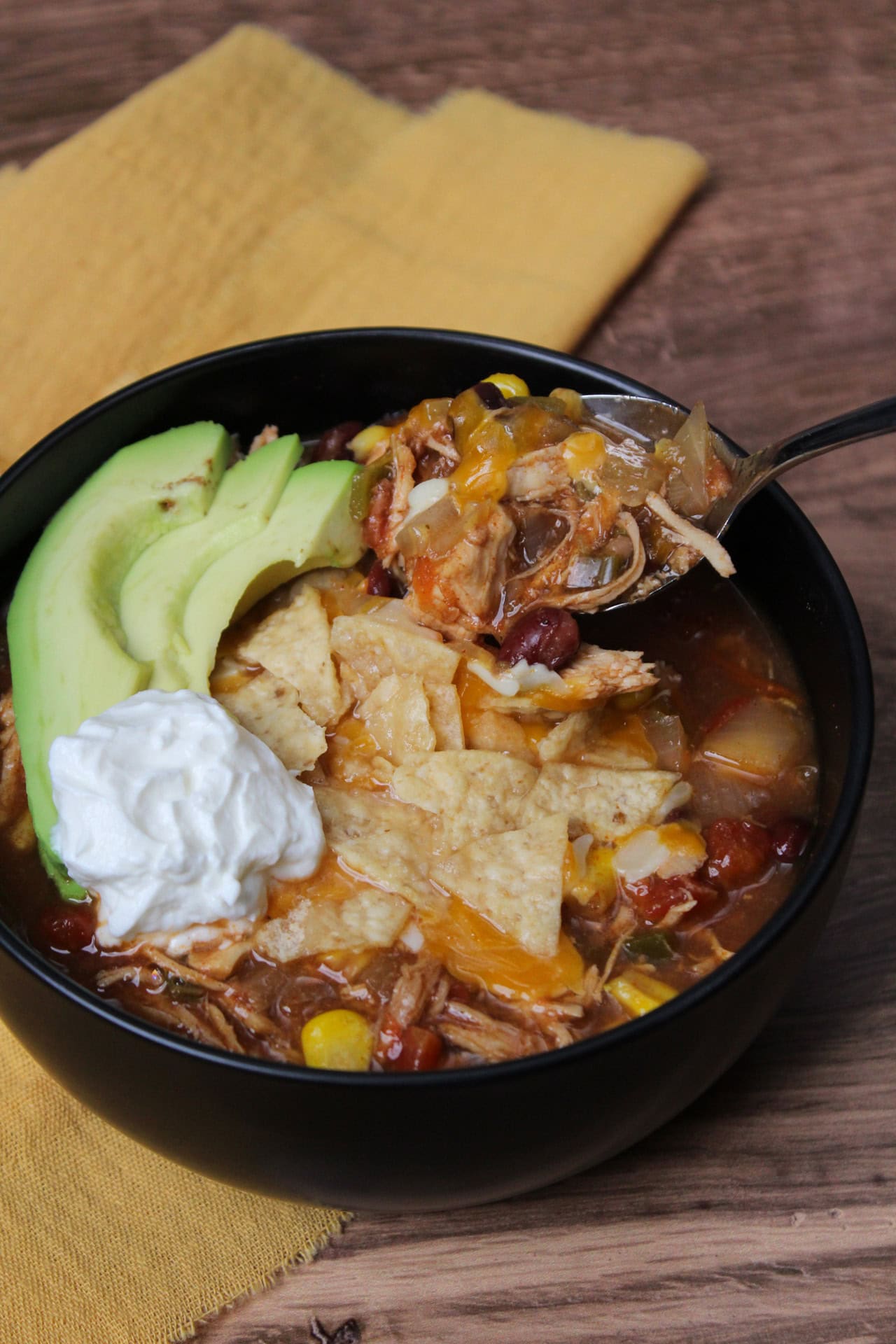 Chicken tortilla soup.