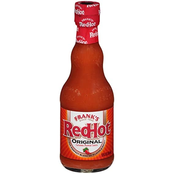 A bottle of Frank's Red Hot