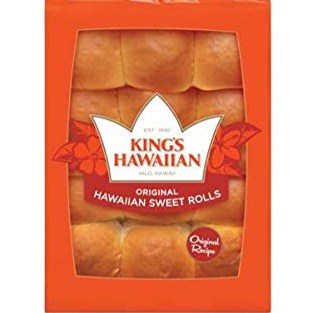 A package of Hawaiian rolls