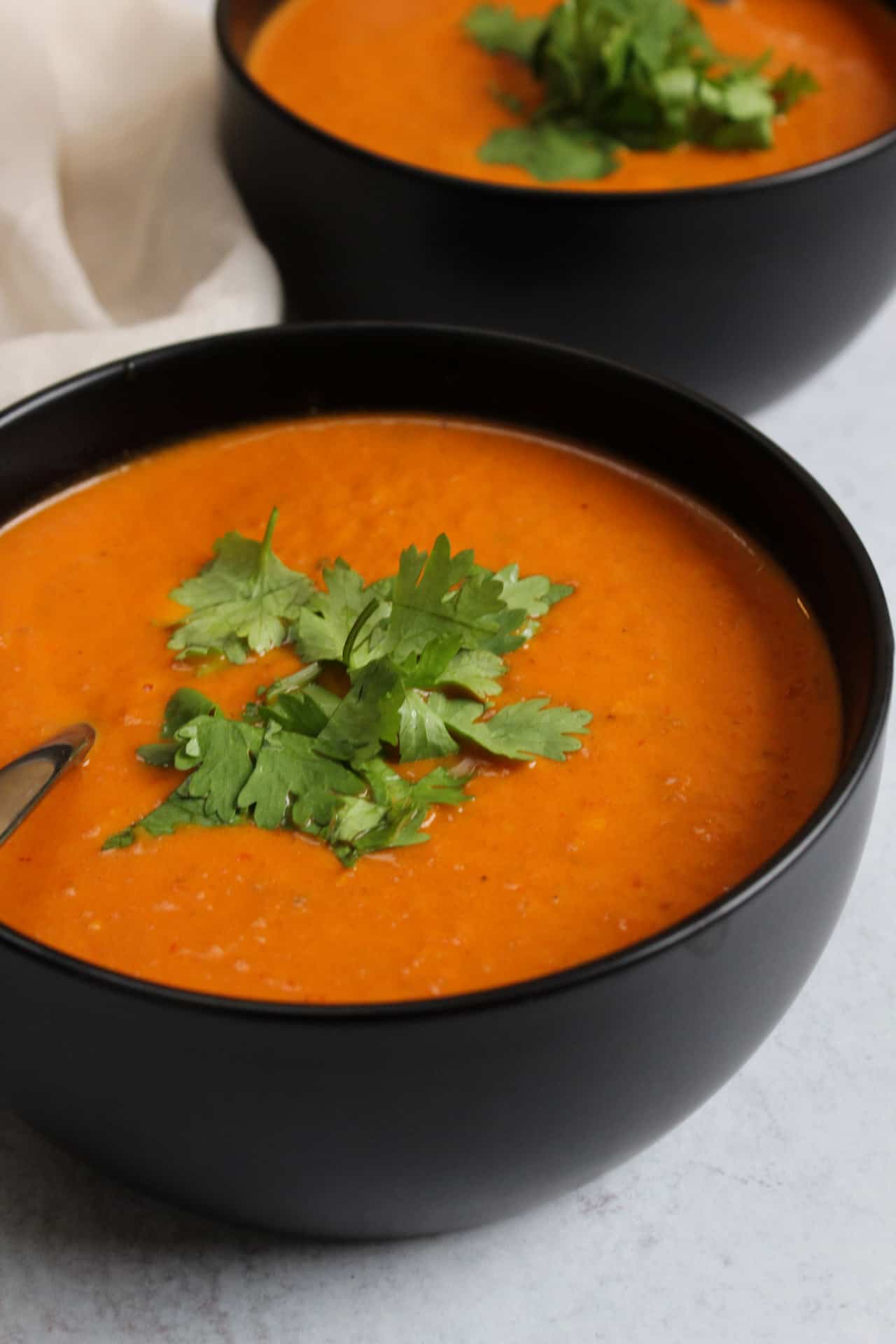 Spicy Indian Tomato Soup • The Candid Cooks