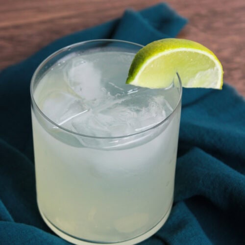 A gin mule cocktail.