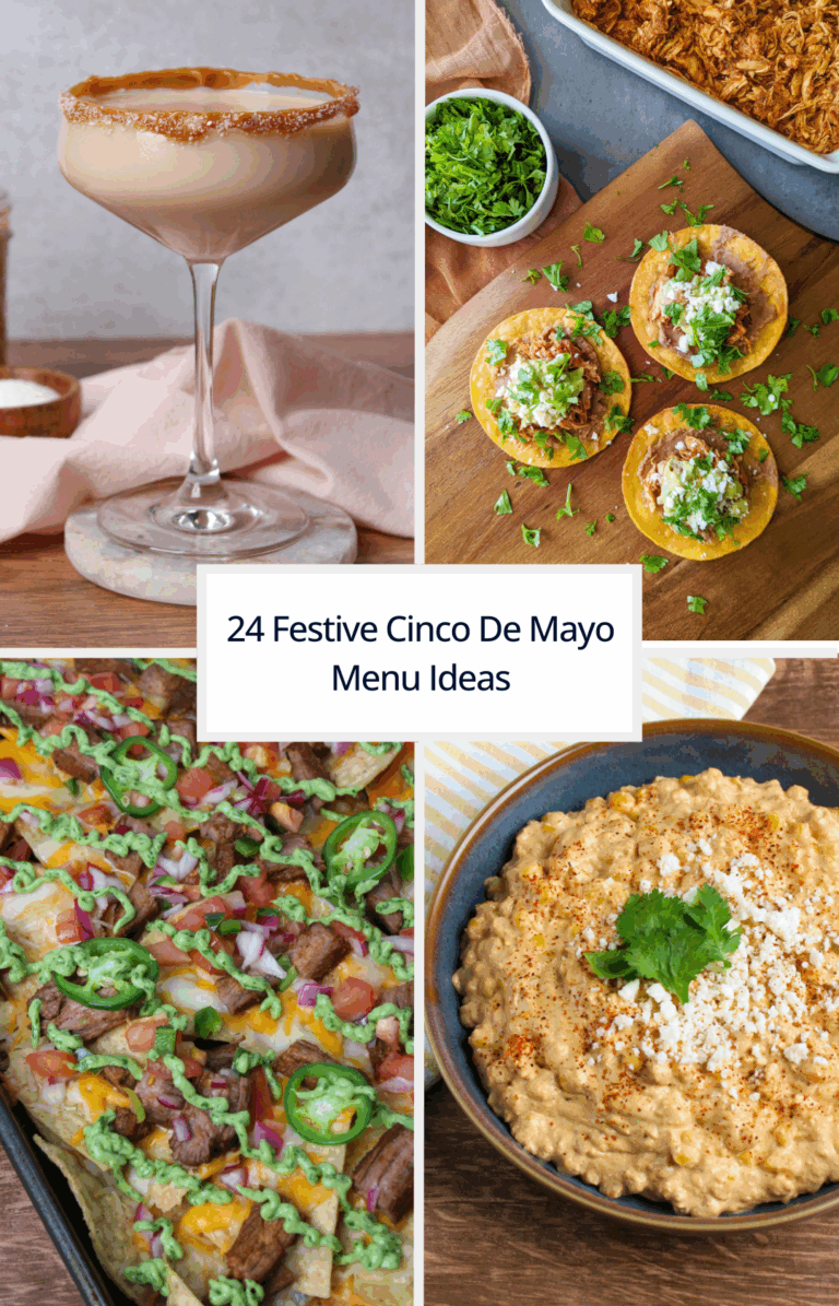 24 Cinco de Mayo menu ideas.