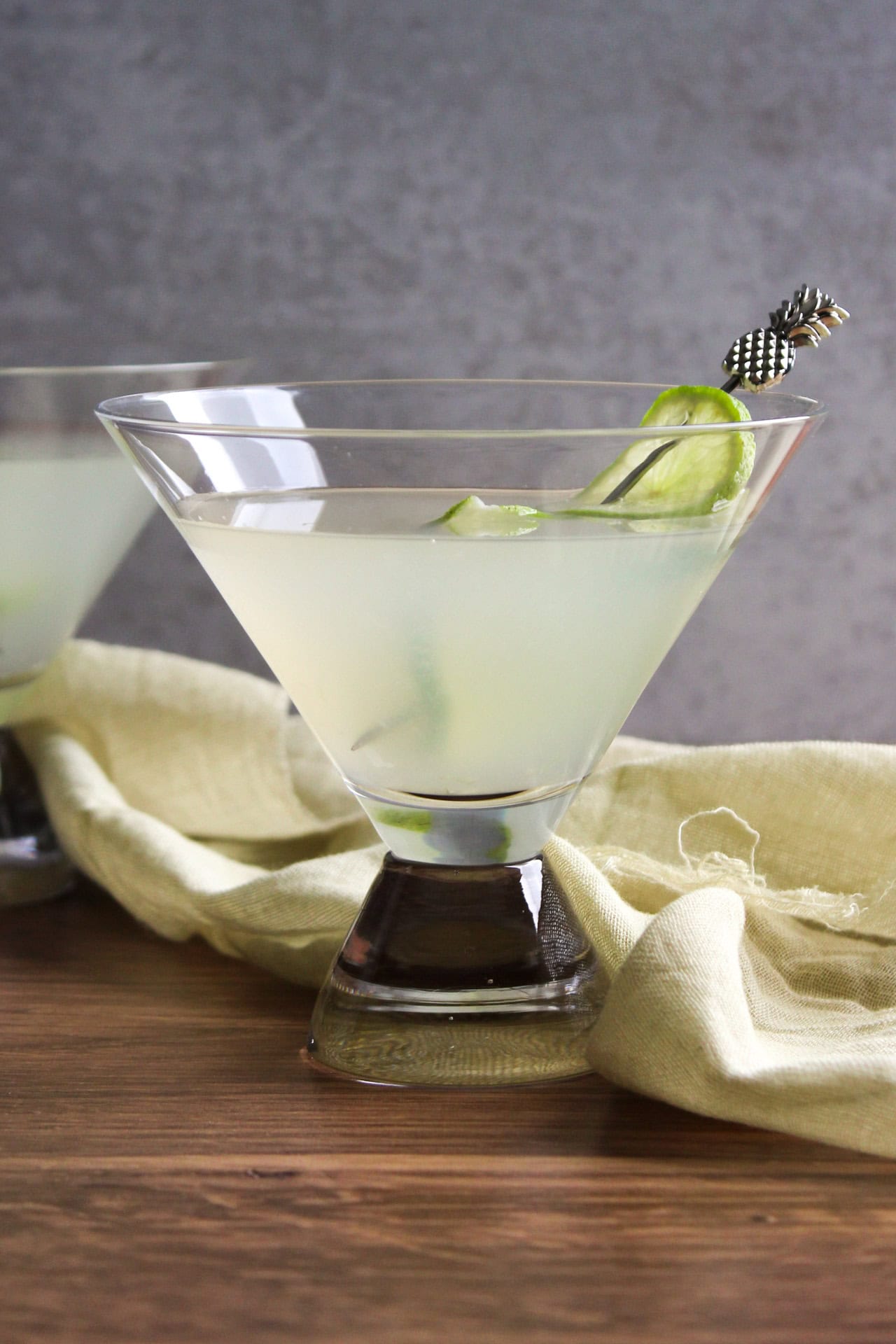 Mexican martini with tequila.
