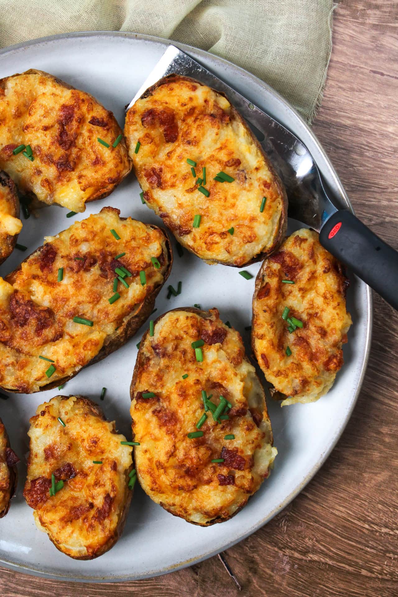 Air fryer twice baked potatoes.