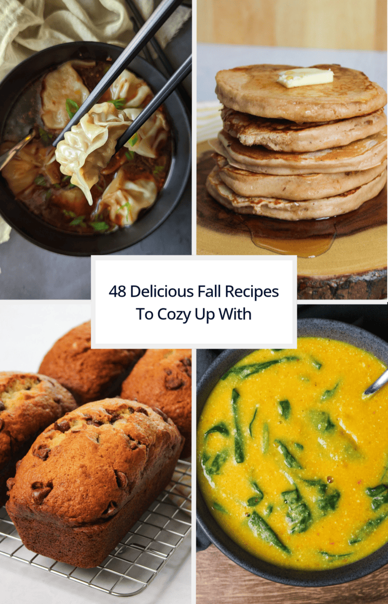 cover photo for delicious fall recipes roundup