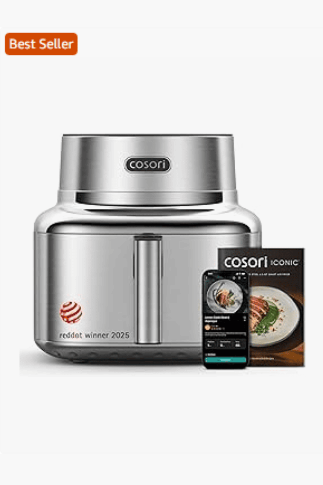 Cosori Iconic air fryer amazon listing.
